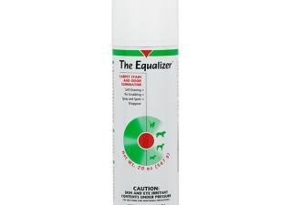 The Equalizer no-scrub pet stain and odor remover from Vetoquinol
